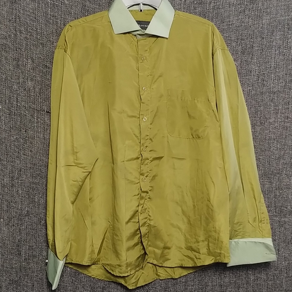 Carolina Bay Other - Carolina Bay Mens Green Long Sleeve Button Down Shirt